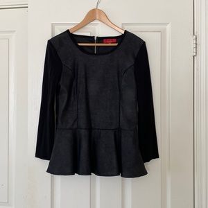 Peplum stylish top